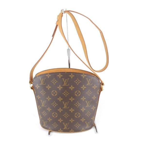 LOUIS VUITTON Brown Monogram Shoulder Bag - Picture 1 of 10